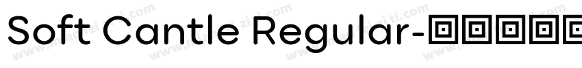 Soft Cantle Regular字体转换